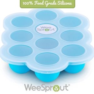 WeeSprout silicone freezer baby food trays